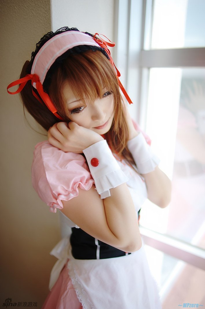 cosplay专辑 > 《凉宫春日的忧郁》巨乳萌娘朝比奈酱cos 支持   键