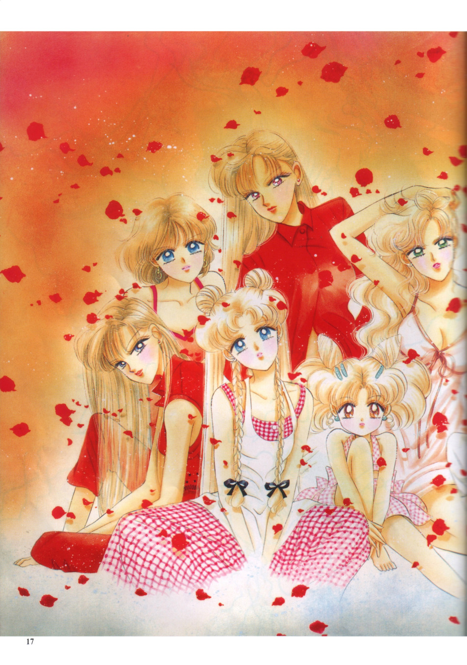 美少女战士原画集图片展示