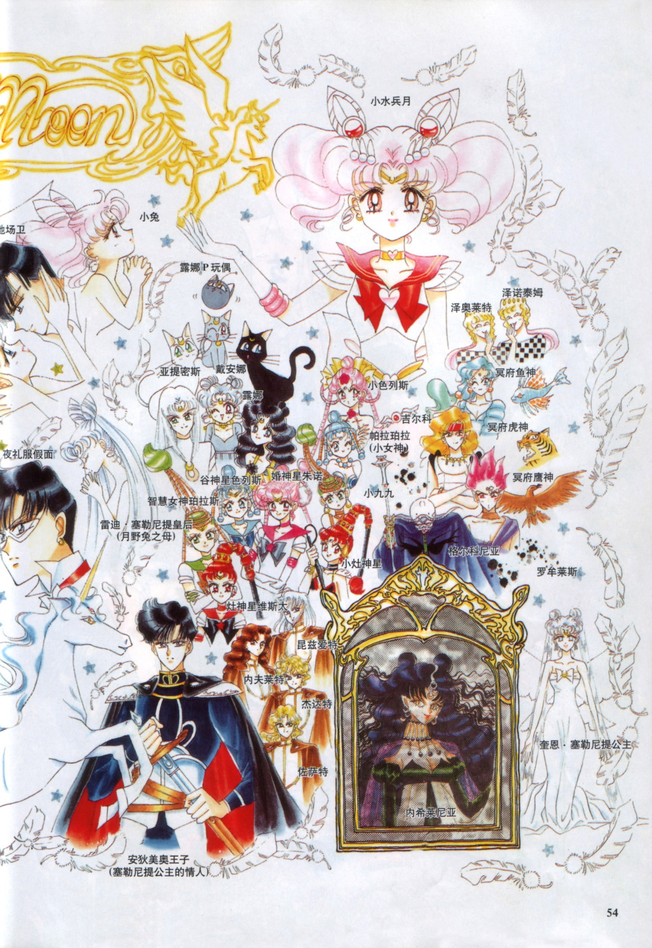 美少女战士原画集 - 游戏频道|佛山E家