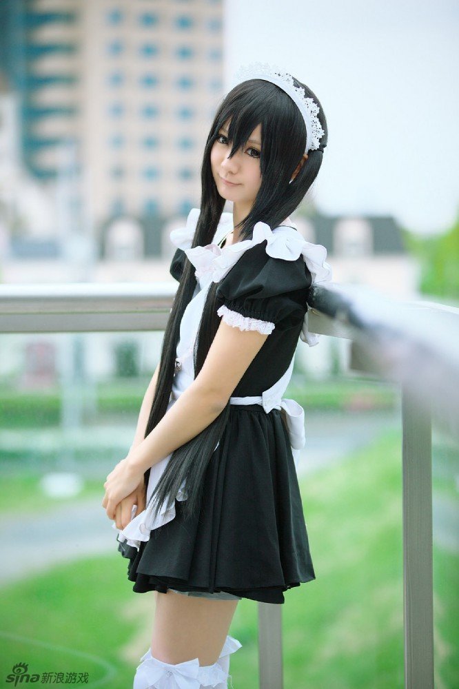 《<em>轻音少女</em>》最萌梓喵女仆装COSPLAY - <em>游戏</em>
