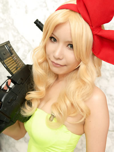 《龙珠》机关枪蓝琪cos3