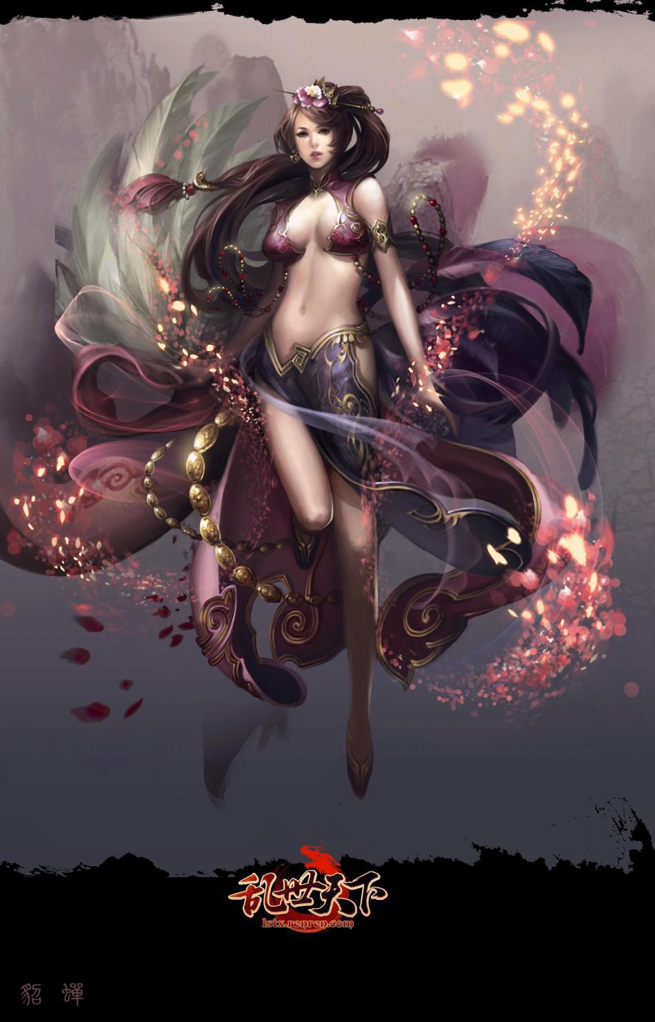 《乱世天下》游戏原画
