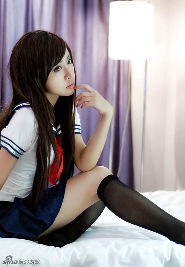 美女制服内衣_性感内衣大胸美女制服(2)