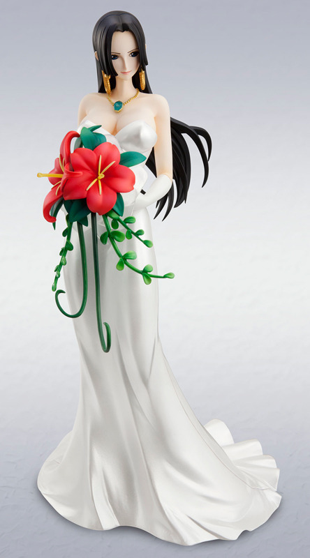 《海贼王》女帝婚纱手办