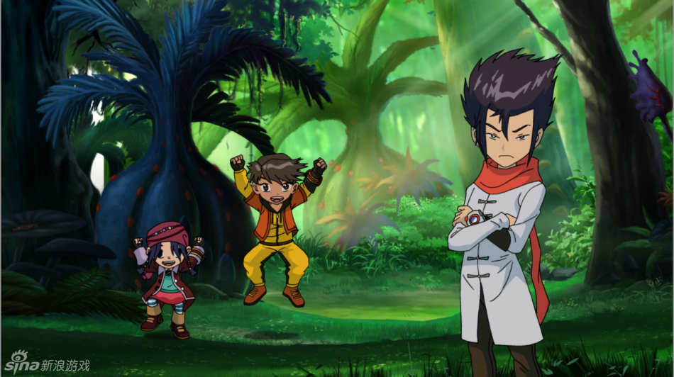 恐龙宝贝之龙神勇士2动画情景