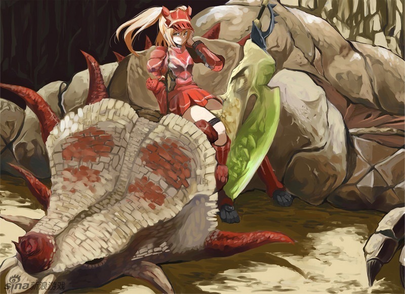 《怪物猎人》精美同人插画 - 游戏频道|佛山E家