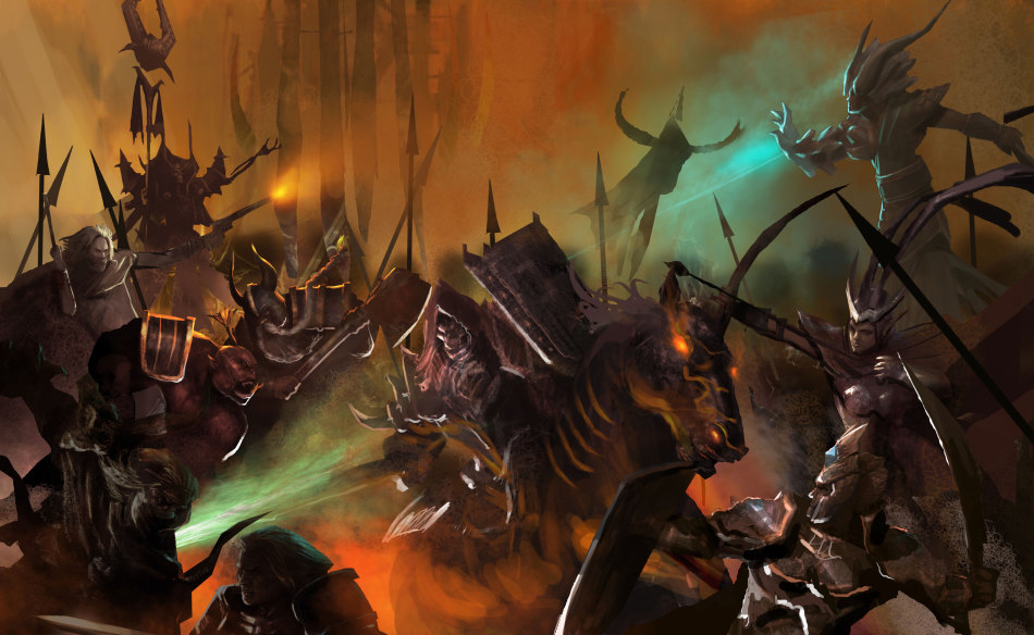 《魔狱军团》游戏原画