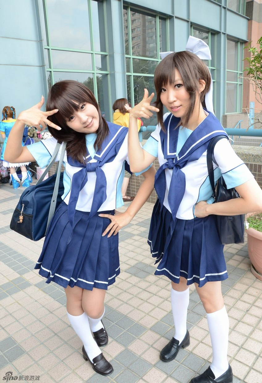国立台湾大学cos展 日本创口贴cosplayer来支援