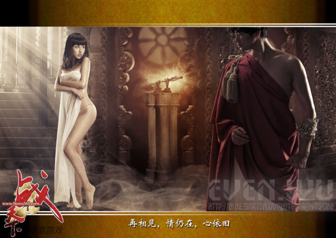 刘羽琦网游《战天下》埃及艳后篇