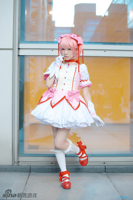 《魔法少女小圆》唯美cos 两个人都萌到爆了!点击查看更多游戏美图