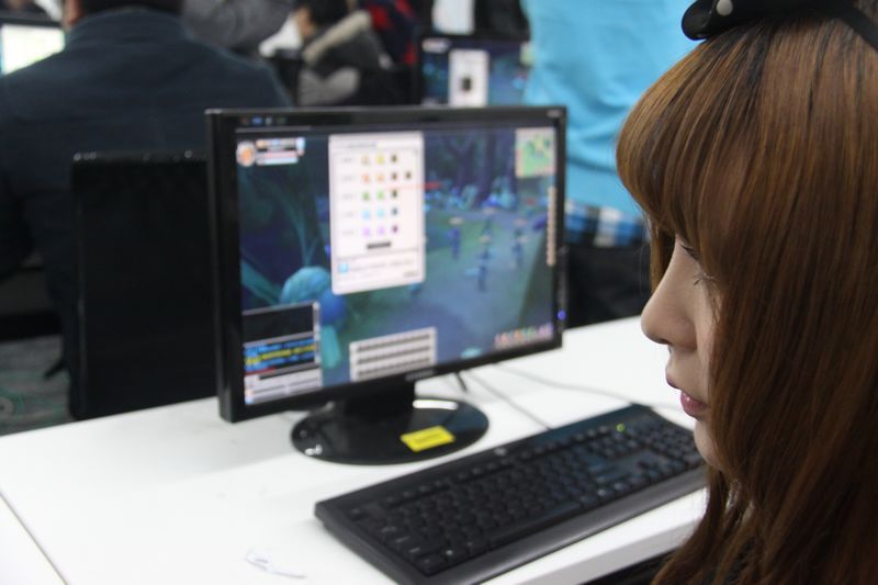  昆仑万维 发布会美女图集