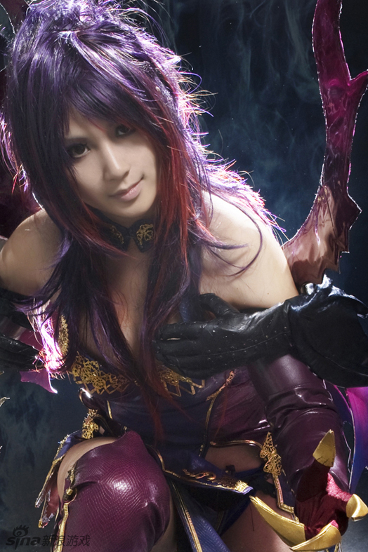 美歪永恒之塔魔族cosplay