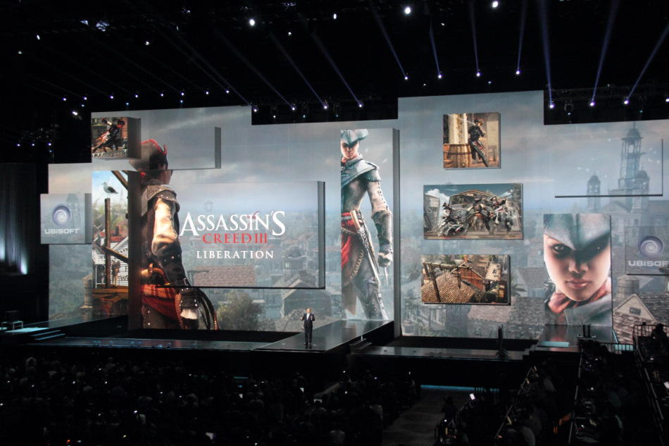 索尼E3 2012展前游戏发布会现场图片 - 游戏频