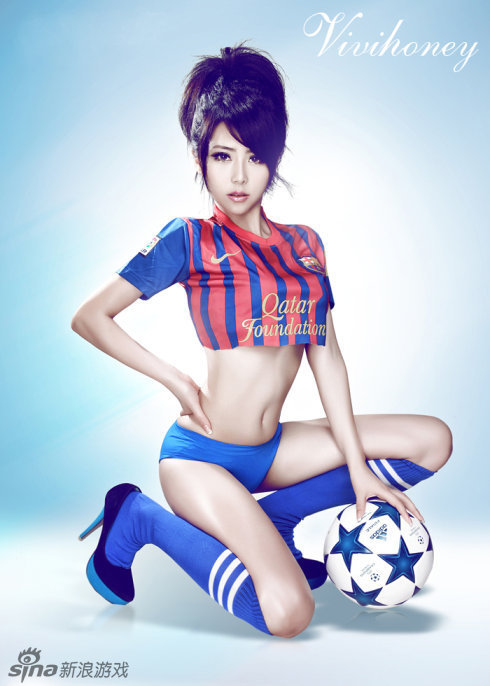 性感足球宝贝夏小薇