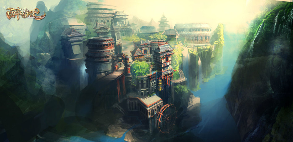 05《醉游记》_新手村概念图