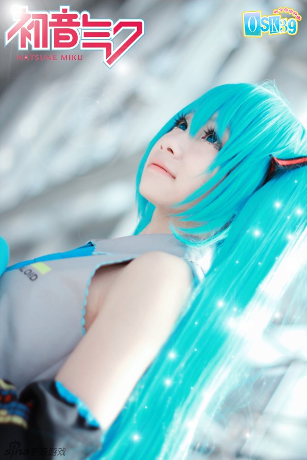 osk39小甜的初音miku cos