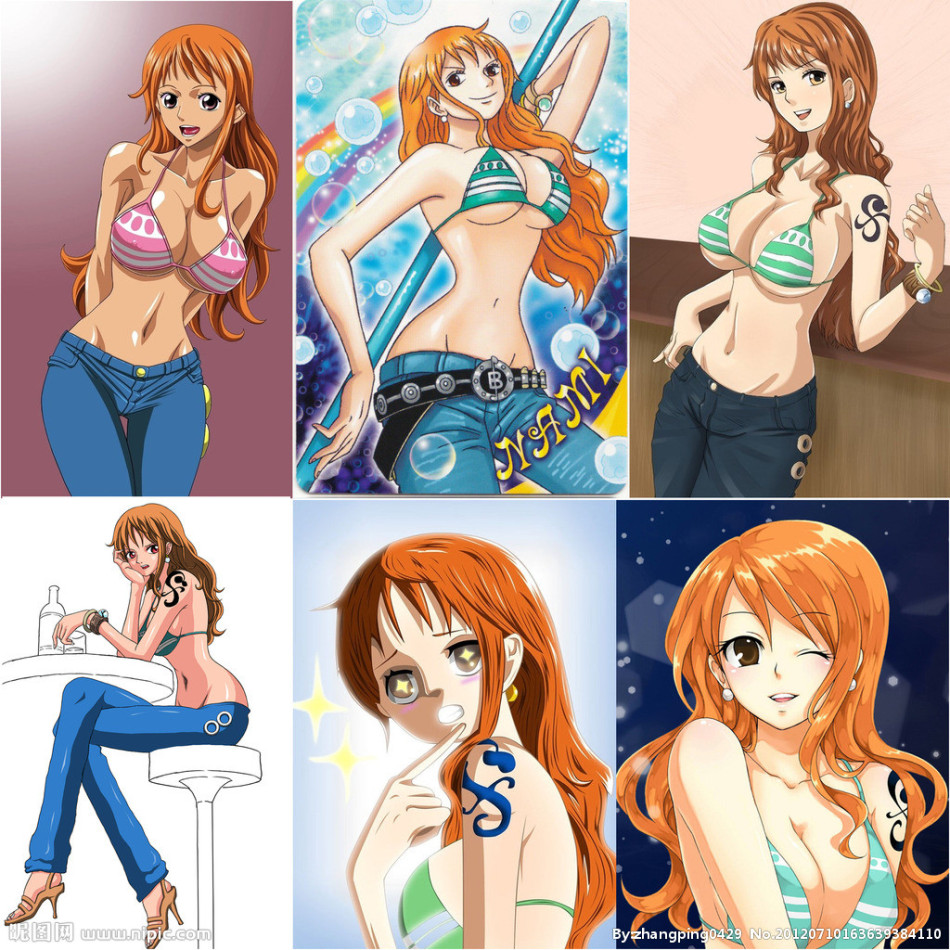 《海贼王》女性角色性感同人图集
