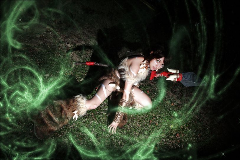 英雄联盟 奈德丽cosplay高清图片