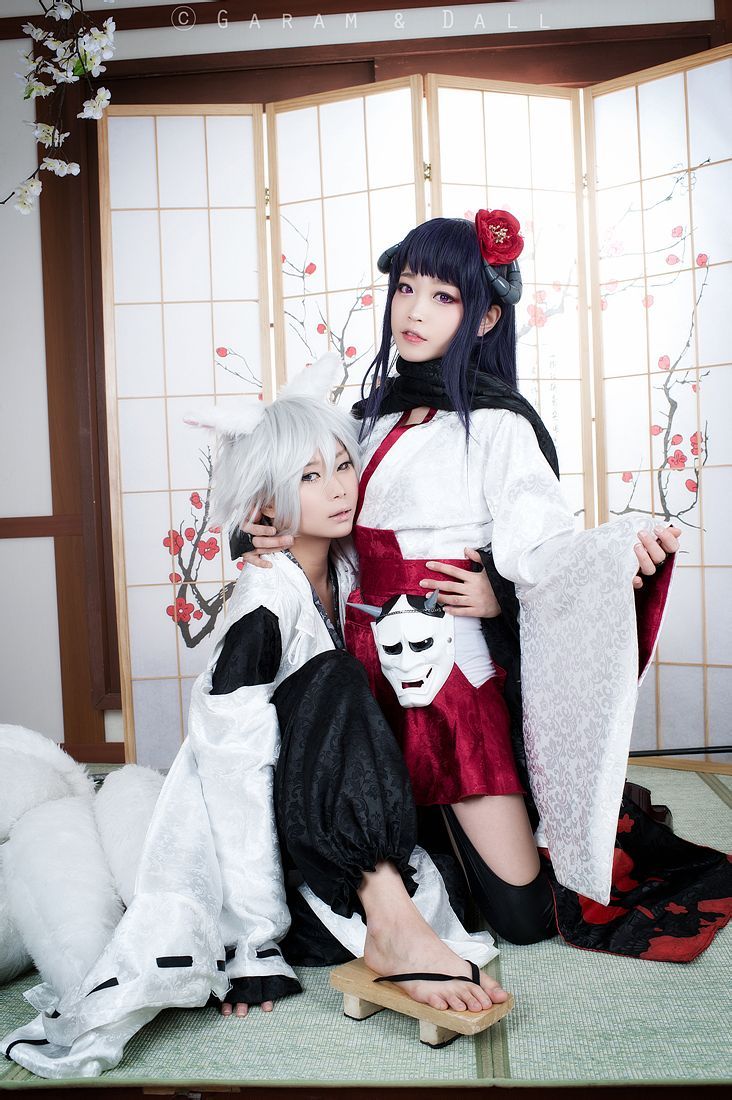 黑丝恋足 螺旋猫最新Cos《<em>白鬼院凛凛蝶</em>》 - 游