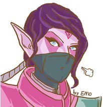 网友手绘dota2英雄头像微微的犯贱