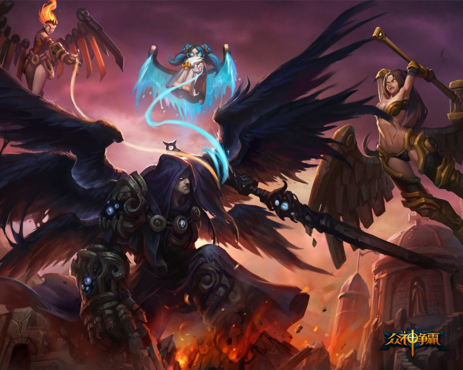 众神争霸』游戏海报_Z攻略-专注于游戏攻略的