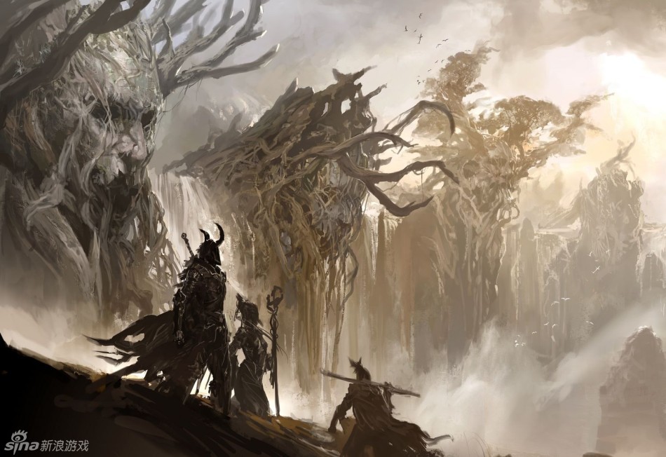 《激战2》高清原画 - 游戏频道|佛山E家