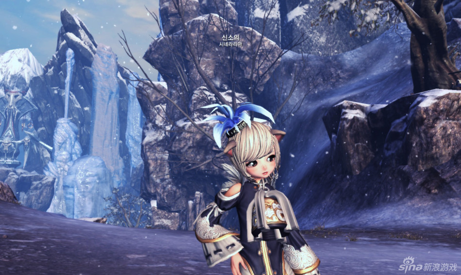 蓝色翻版君子兰?剑灵雪原动物头饰全种族一览