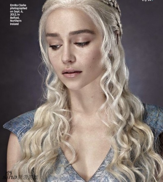 『冰与火之歌』推页游 龙母丹妮莉丝代言_Z攻