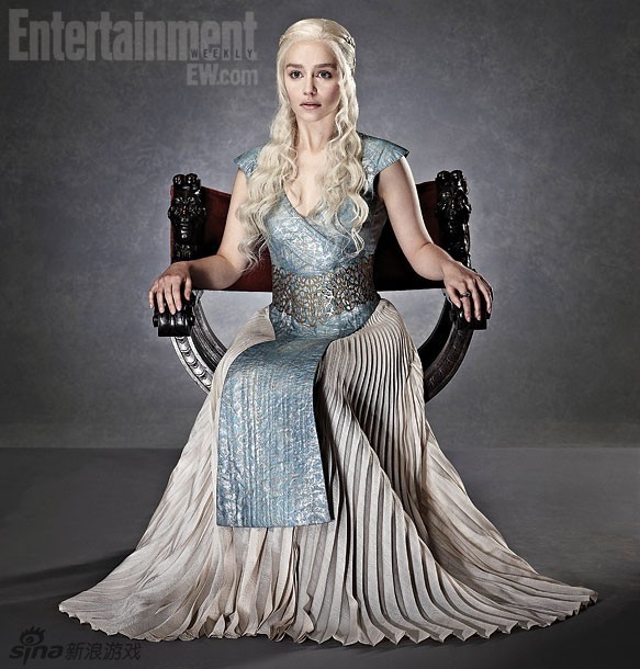 『冰与火之歌』推页游 龙母丹妮莉丝代言_Z攻