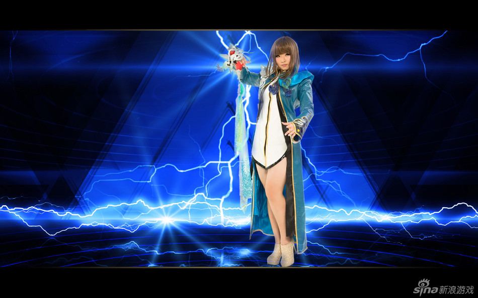 剑灵武林盟天族气功师精彩阵营服COS秀