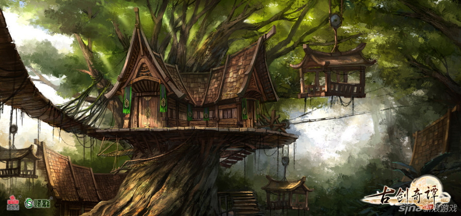 『古剑奇谭OL』新场景百草谷截图_Z攻略-专注