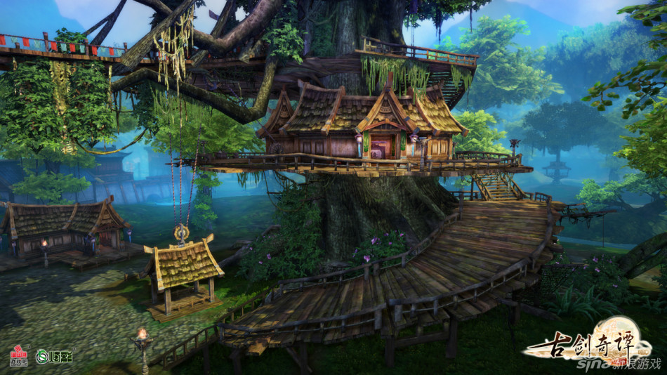 『古剑奇谭OL』新场景百草谷截图_Z攻略-专注