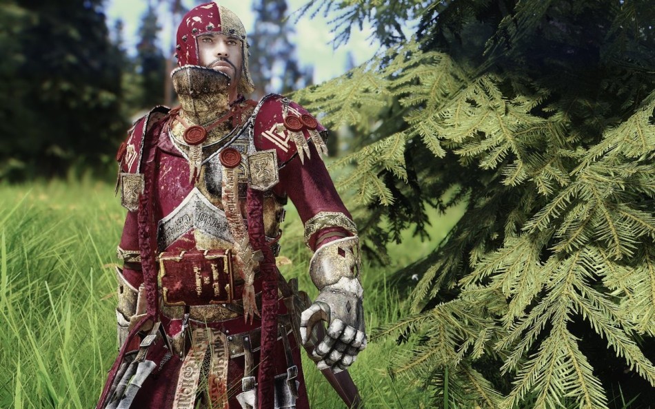 美女搭配美景 《上古卷轴5》最新MOD图赏_Z