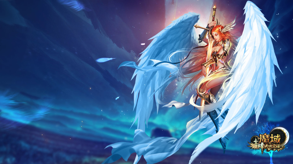 魔域 女神清凉桌布