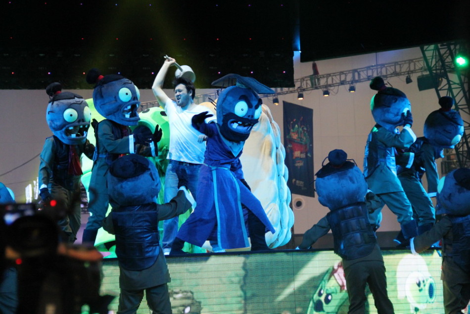 tgc2014植物大战僵尸ol现场