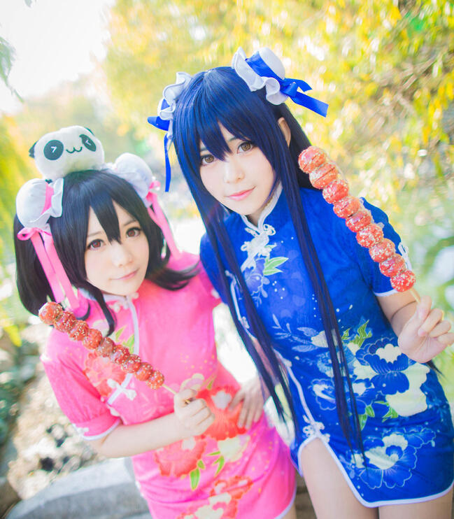 《街霸》春丽超短旗袍cos