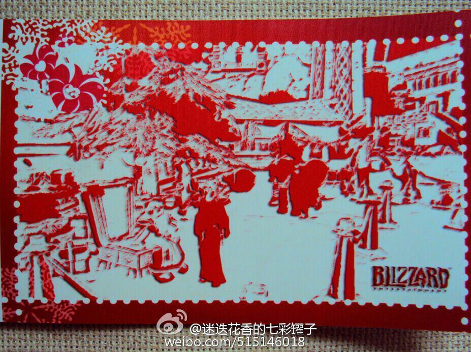 玩家自制贺卡致敬魔兽NPC