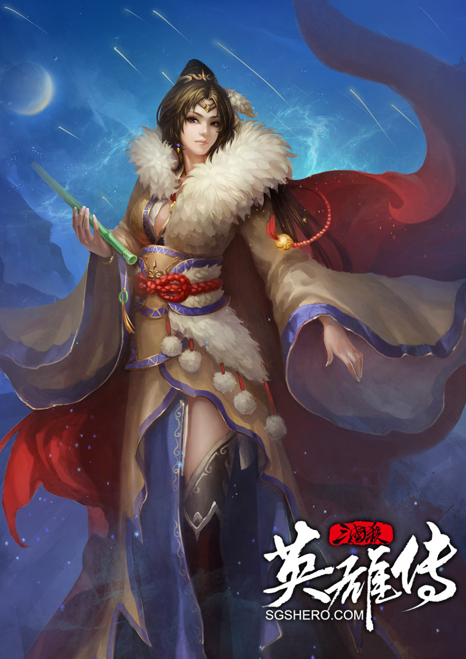 > 《三国杀英雄传》游戏原画