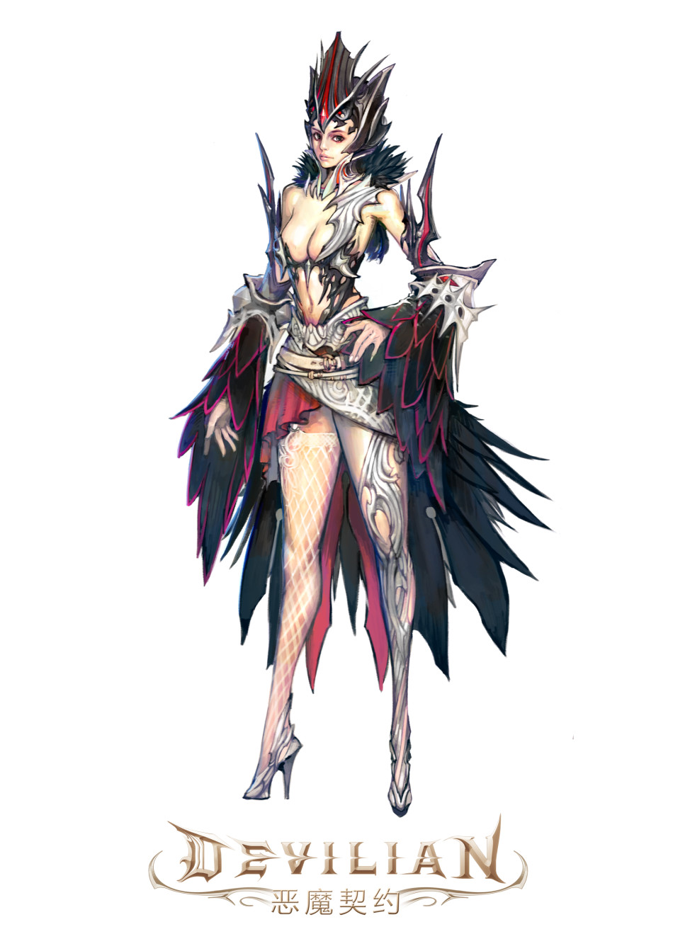 《恶魔契约》游戏人物