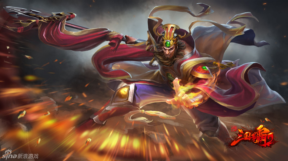 三国争霸2 桌布原画_Z攻略-专注于游戏攻略的