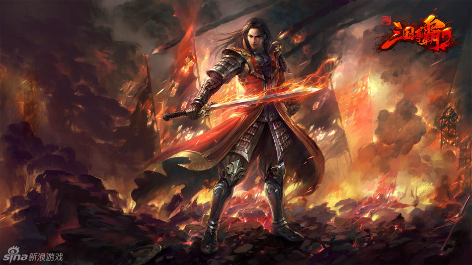 三国争霸2 桌布原画_Z攻略-专注于游戏攻略的