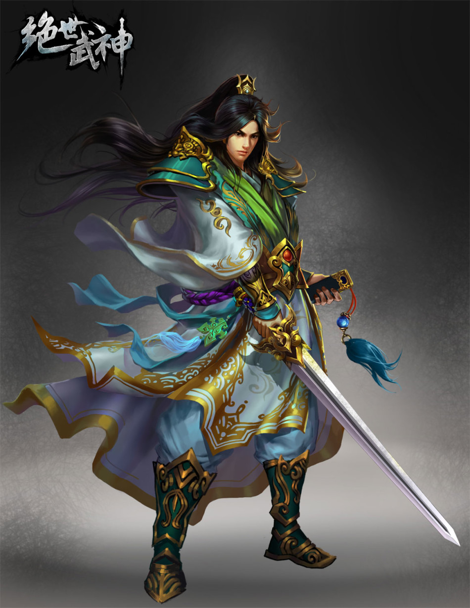 绝世武神人物原画