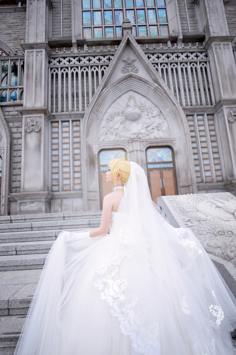 saber婚纱