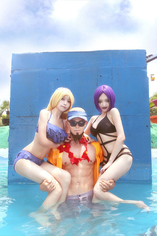 LOL泳池派对:炎炎夏日「英雄」秀出好身材_Z