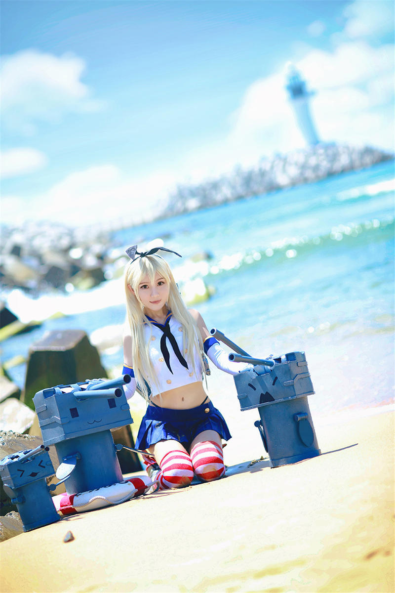 舰娘岛风白嫩COS_Z攻略-专注于游戏攻略的网