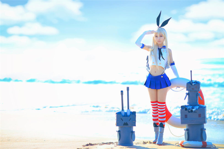 舰娘岛风白嫩COS_Z攻略-专注于游戏攻略的网