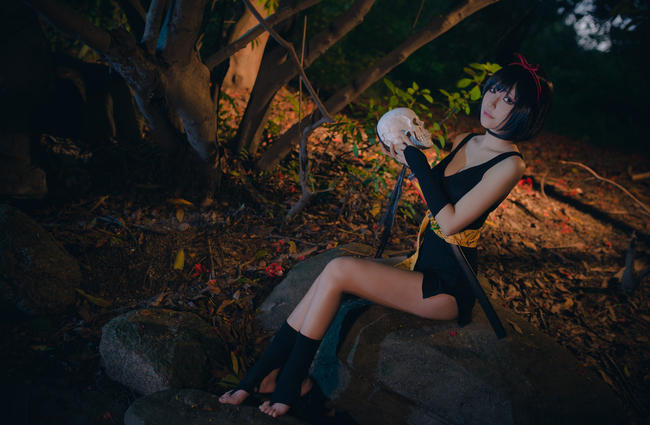 《犬夜叉》逆发结罗cosplay赏