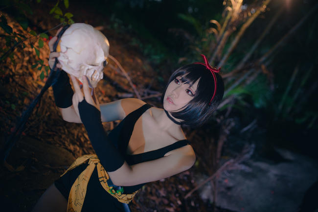 《犬夜叉》逆发结罗cosplay赏