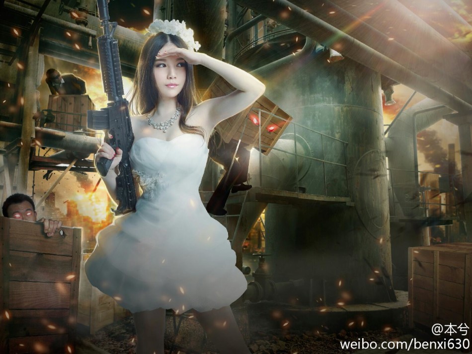 徐良本兮携手代言枪战网游 海报曝光青春萌动