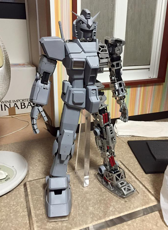 电动元祖高达亮相C3玩具展